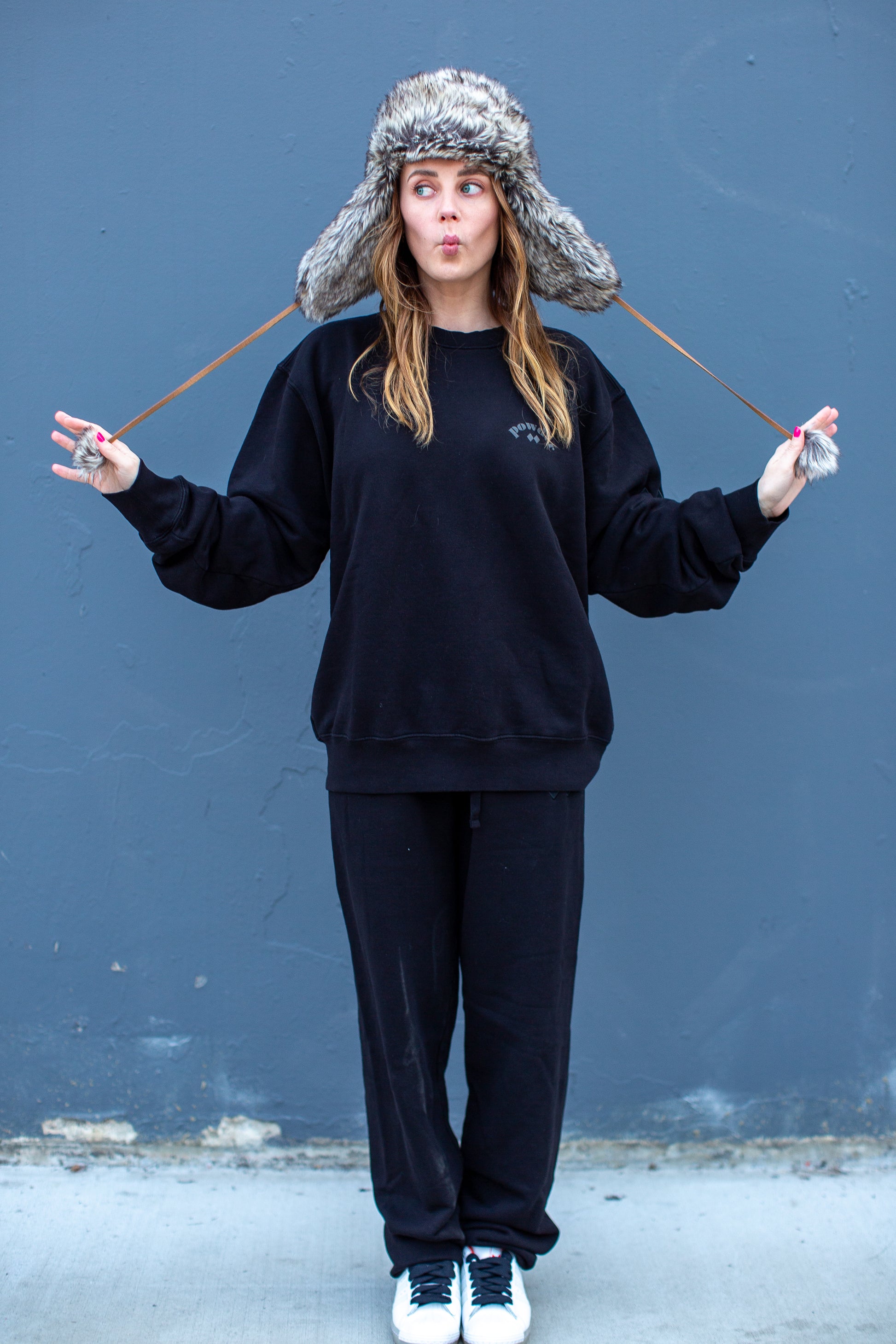 Luxury Jet Black Sweatpants - Made in LA