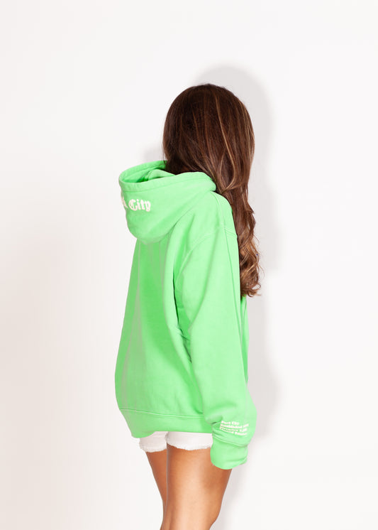 Bowie Green Hoodie - PowderLA