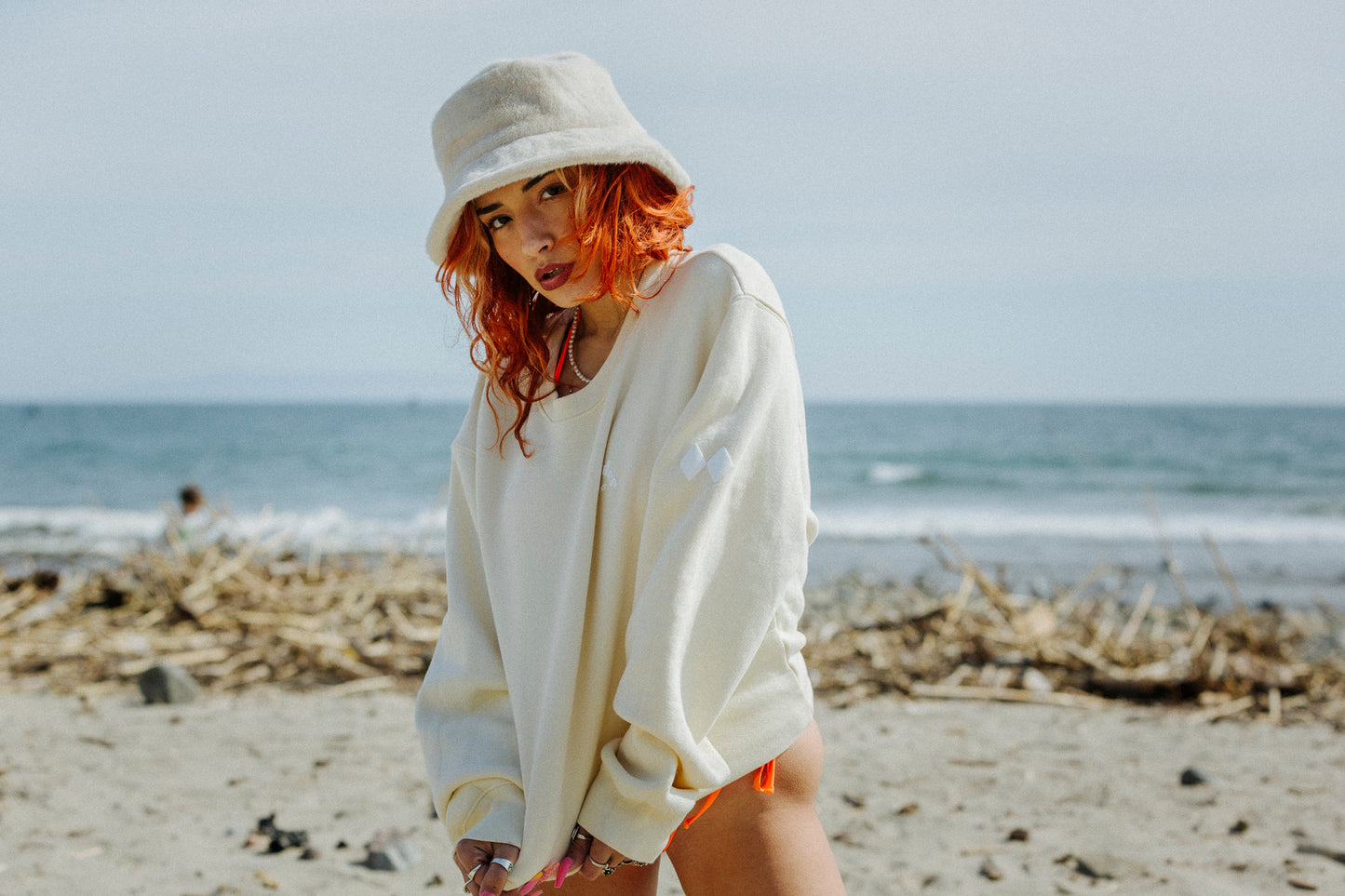 BH Women's Event - Blank Crewneck - PowderLA