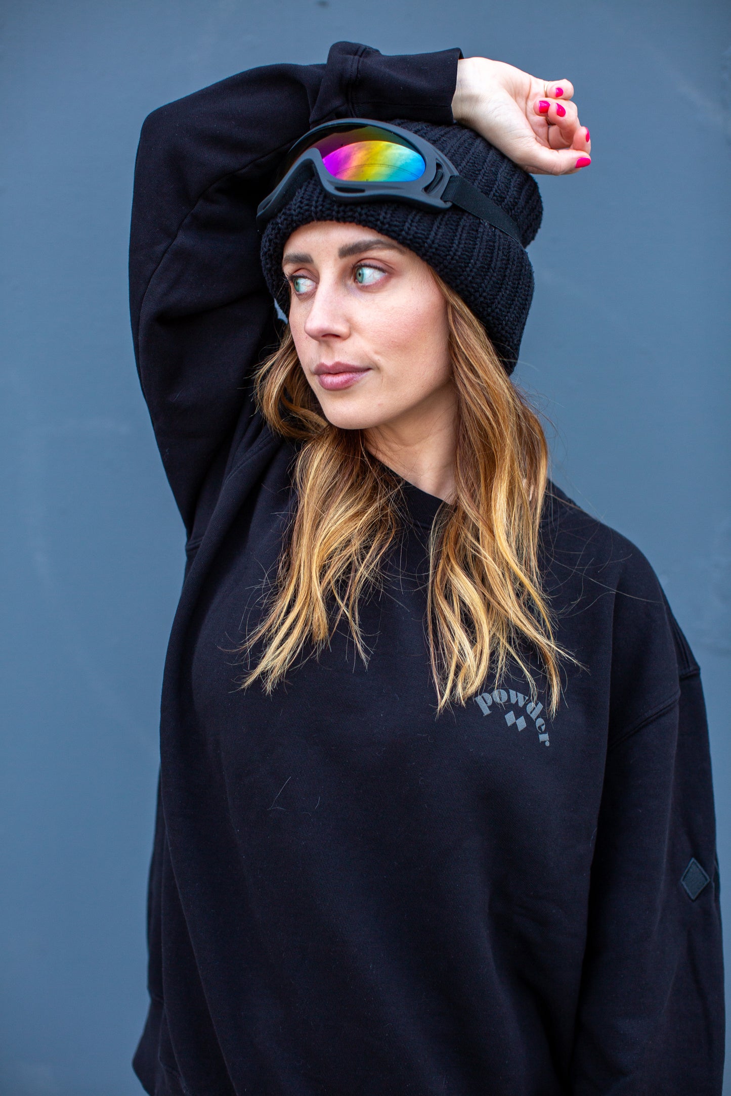Black Crewneck Sweatshirt