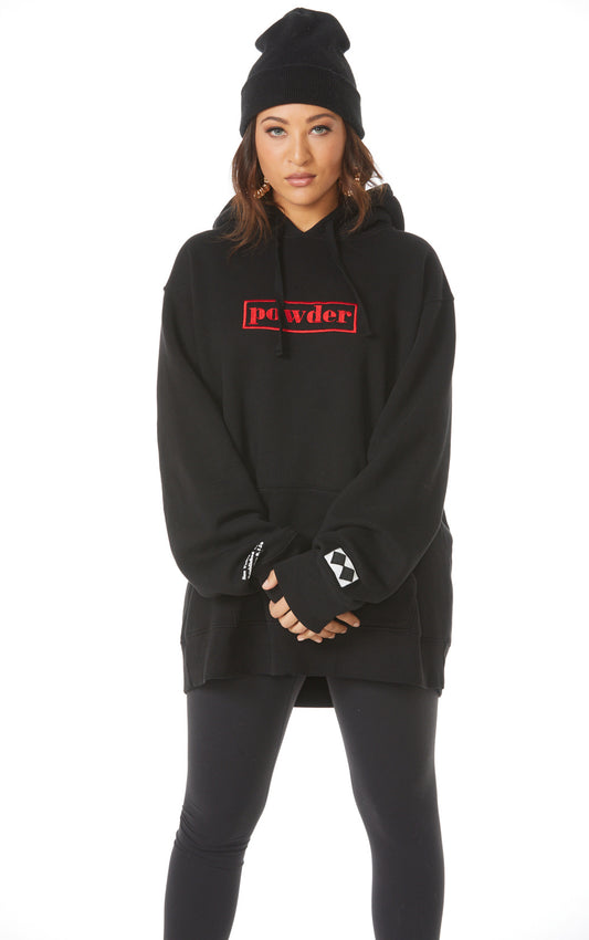 Powder Hoodie Black