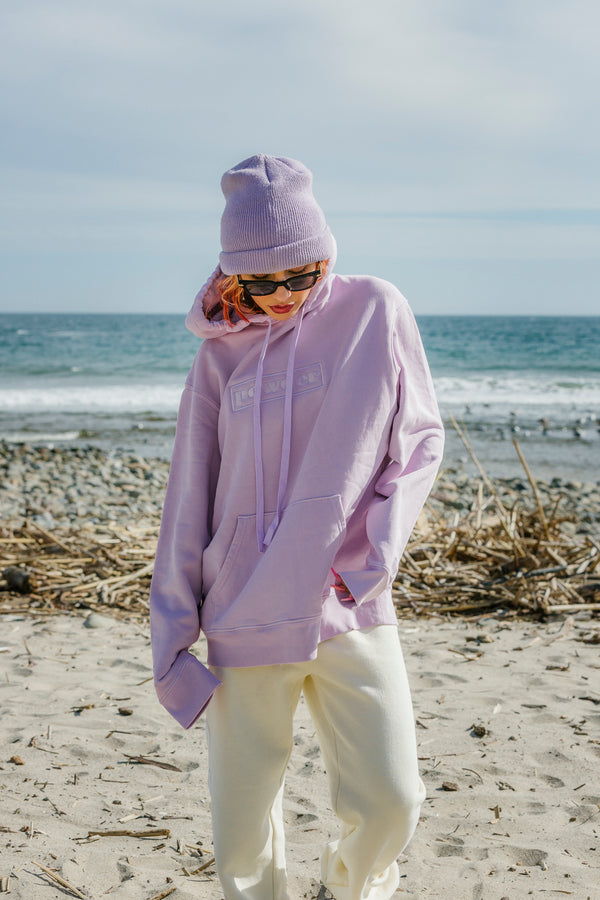 Powder Hoodie Lavender Monochrome PowderLA