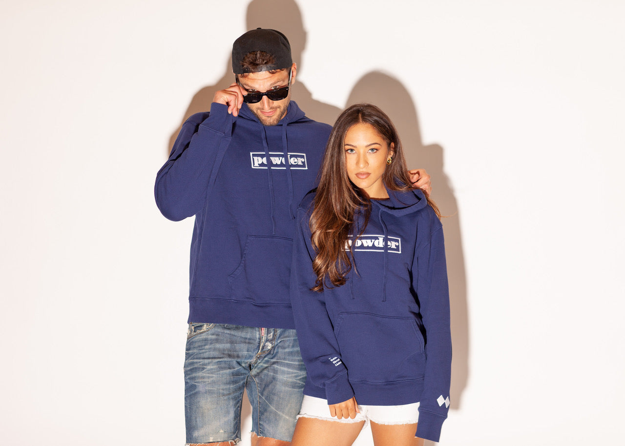 Powder Hoodie Navy