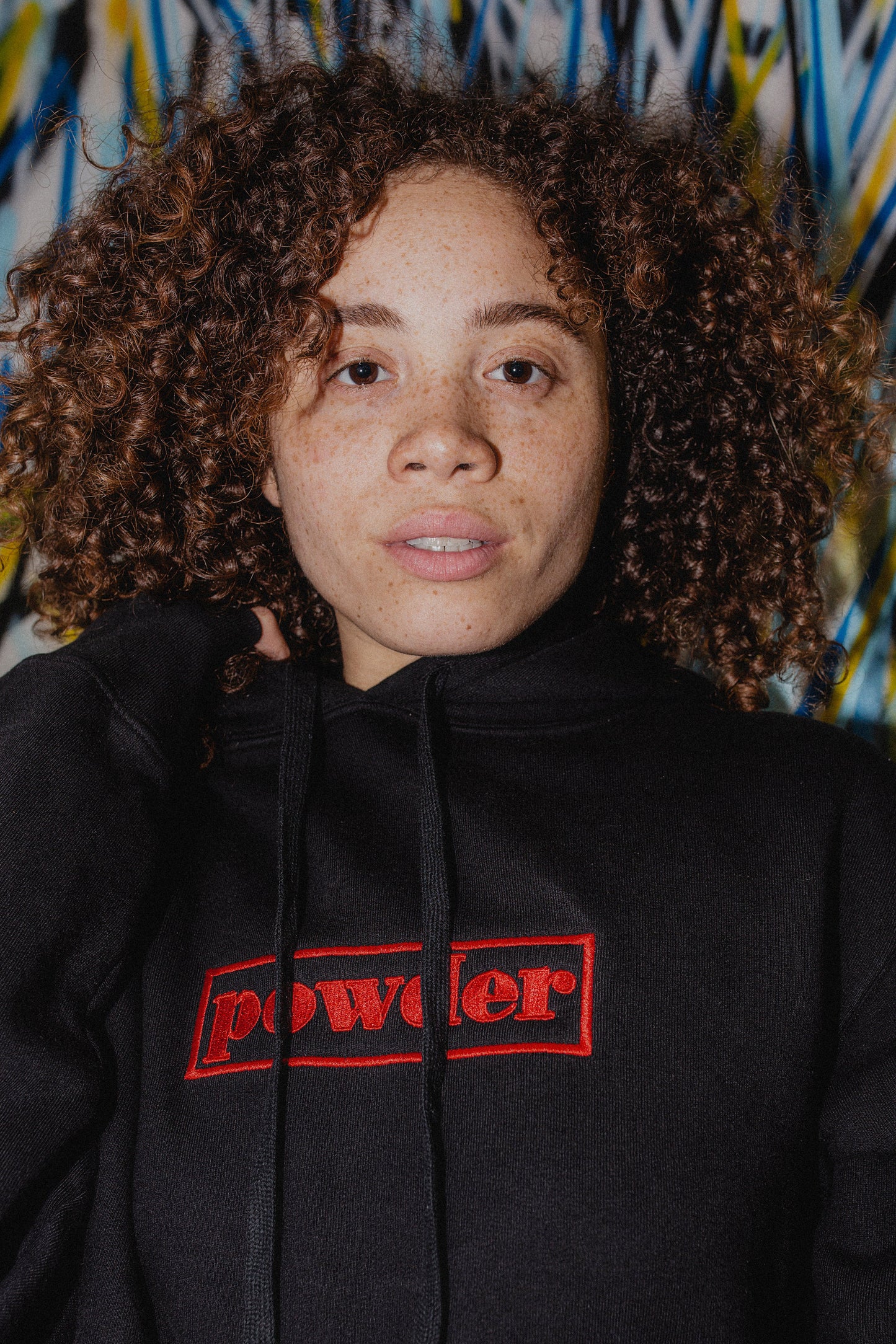 Powder Hoodie Black