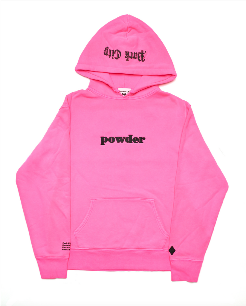 Powder Hoodie Neon Pink