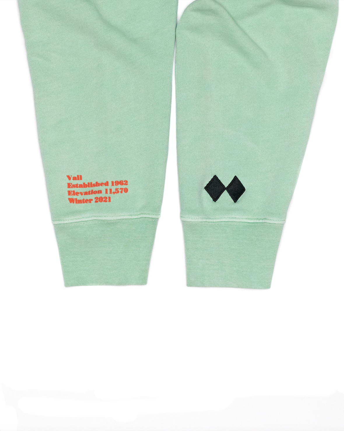 Powder Hoodie Mint Green