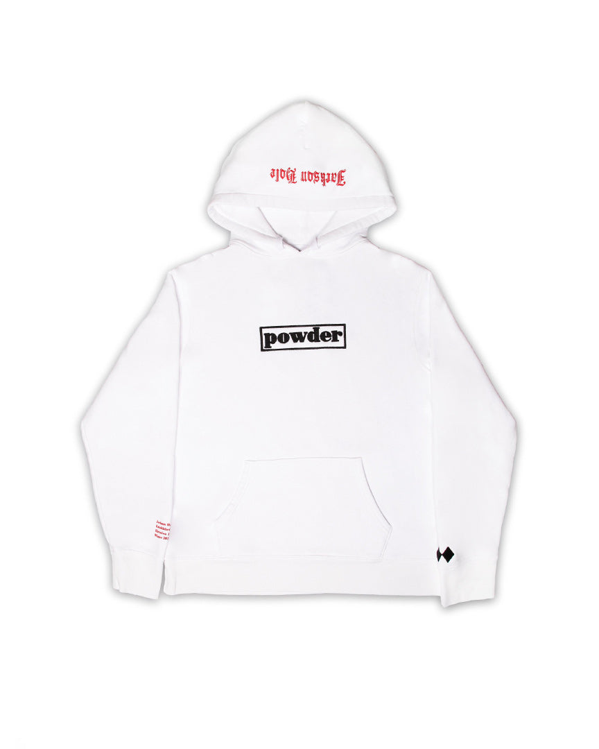 Powder Hoodie White
