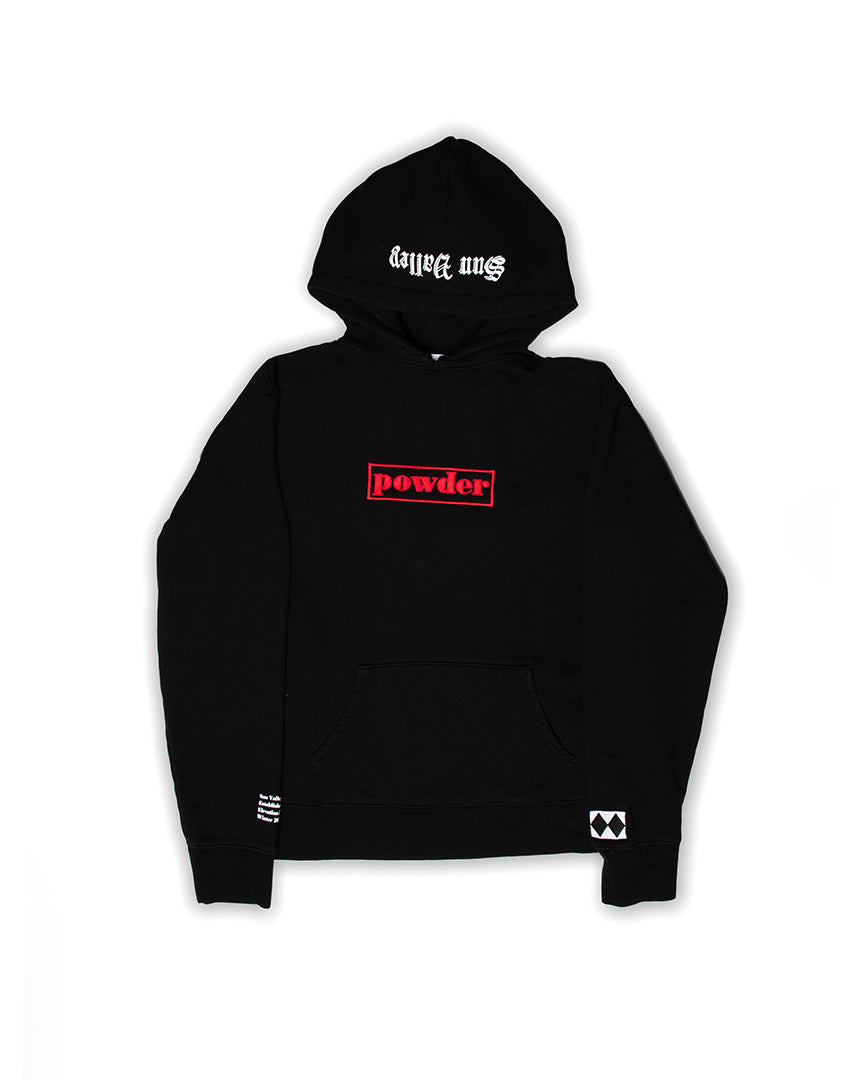 Powder Hoodie Black