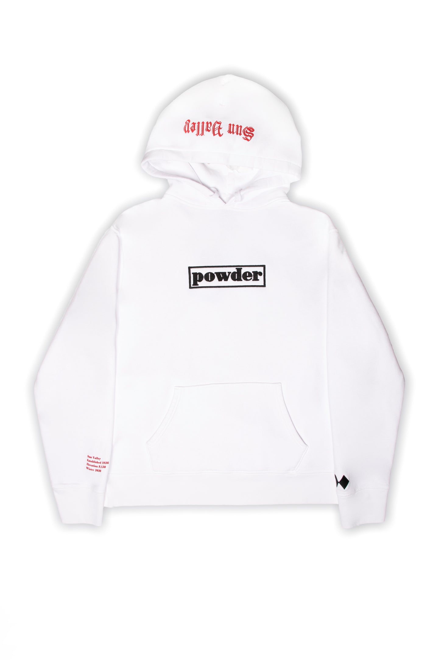 Powder Hoodie White