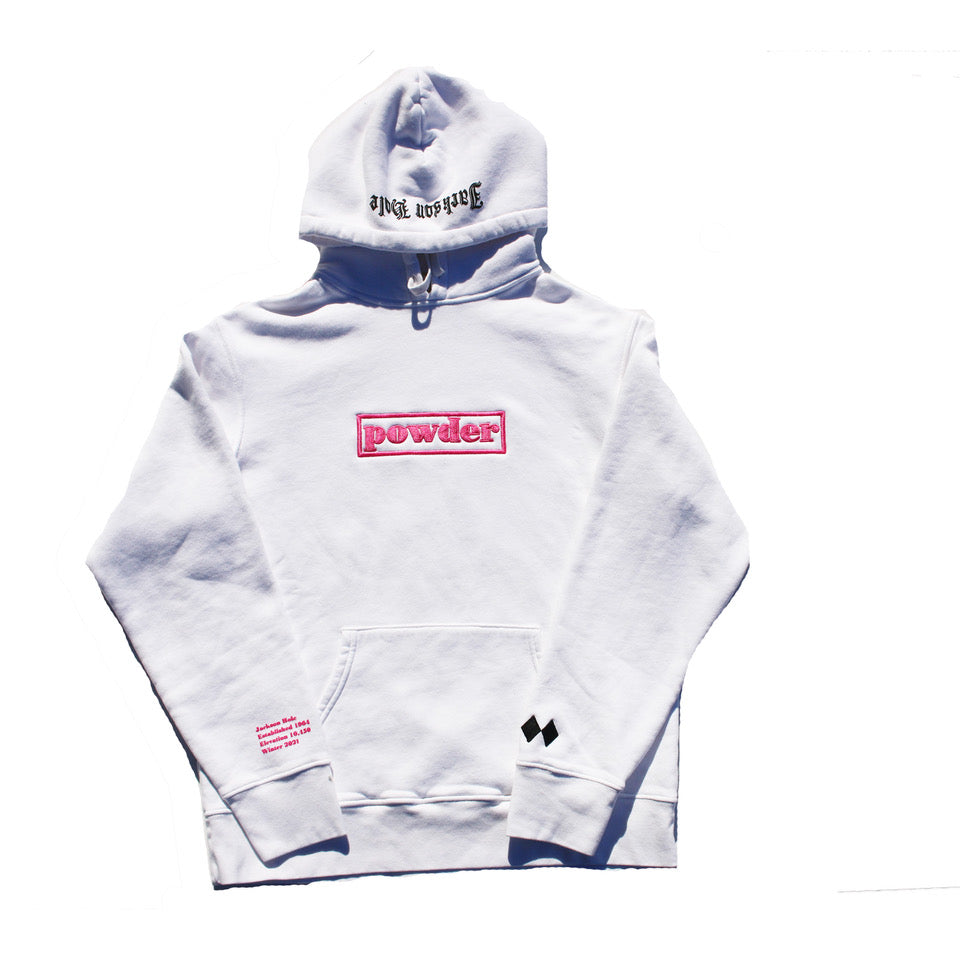 Powder Hoodie White